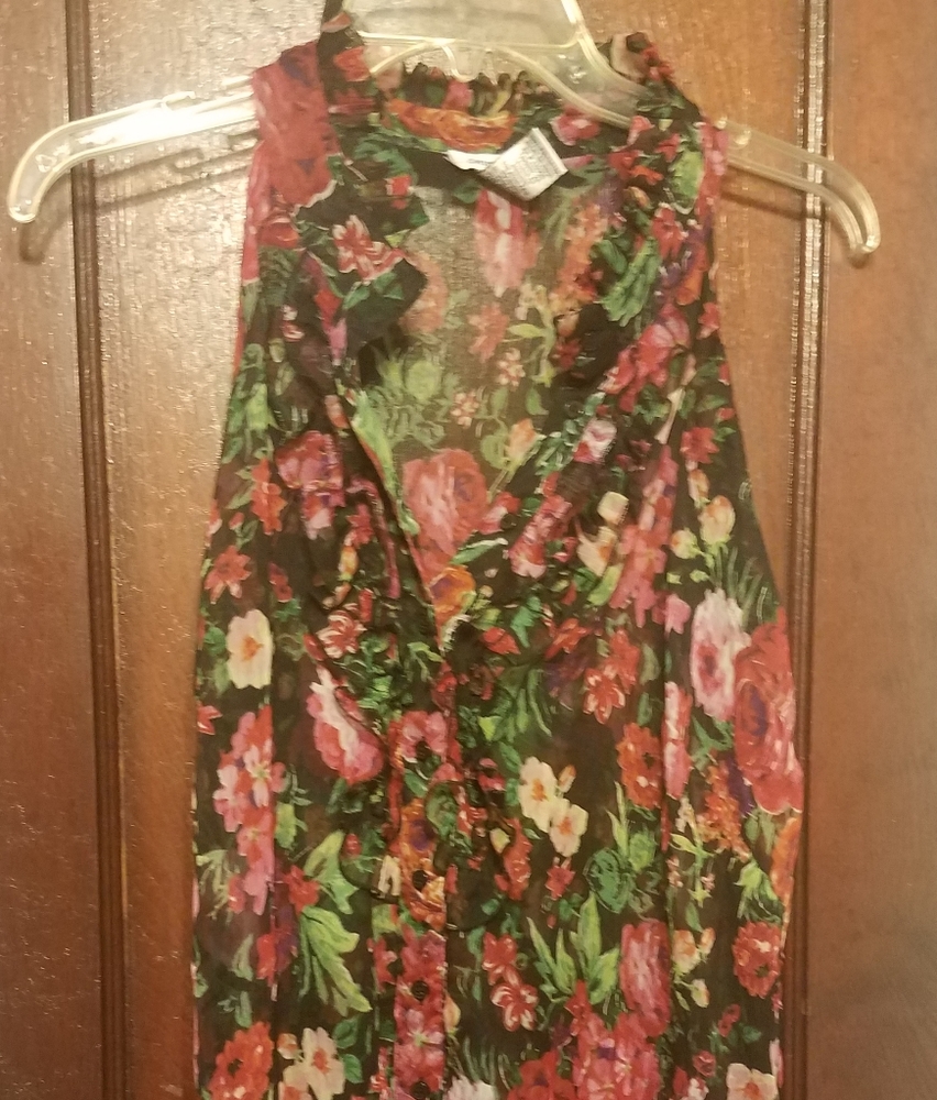 Sleeveless blouse by Cotton Express, size 2X